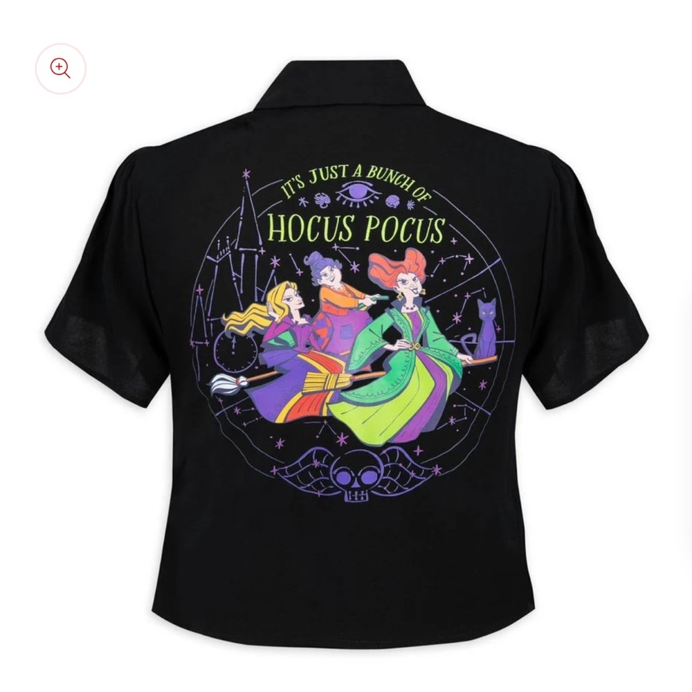 Hocus Pocus Tie Front Shirt